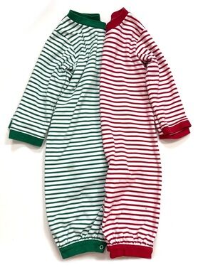 Stellybelly One Piece Striped Rompers, Set of 2